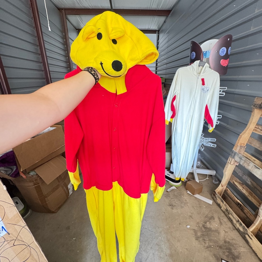Kids Yellow and Red Character Costume